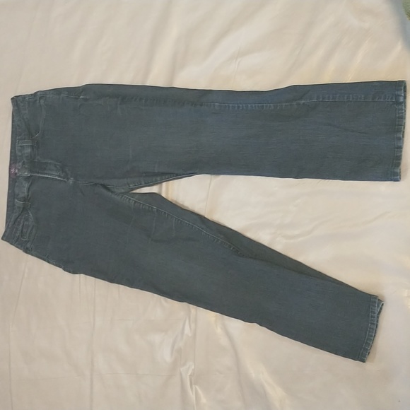 NYDJ Denim - NYDJ dark wash bootcut blingy back pockets